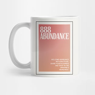 Angel Number 888: Abundant Aura Mug